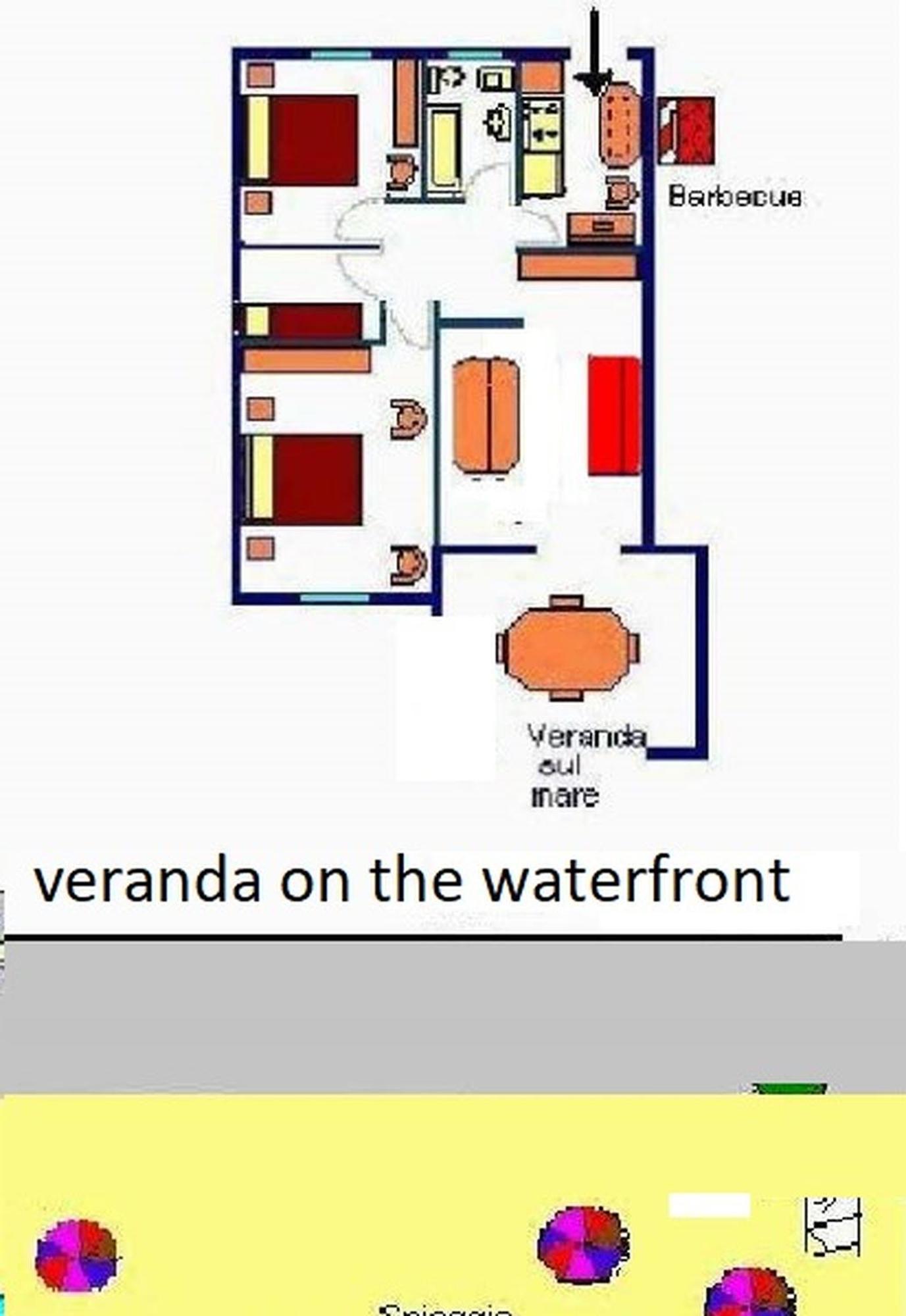 Waterfront Apartments Bosa Porto Alabe Kamer foto